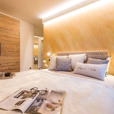 Wellness Fassa Apartment Pozza di Fassa Bagian luar foto