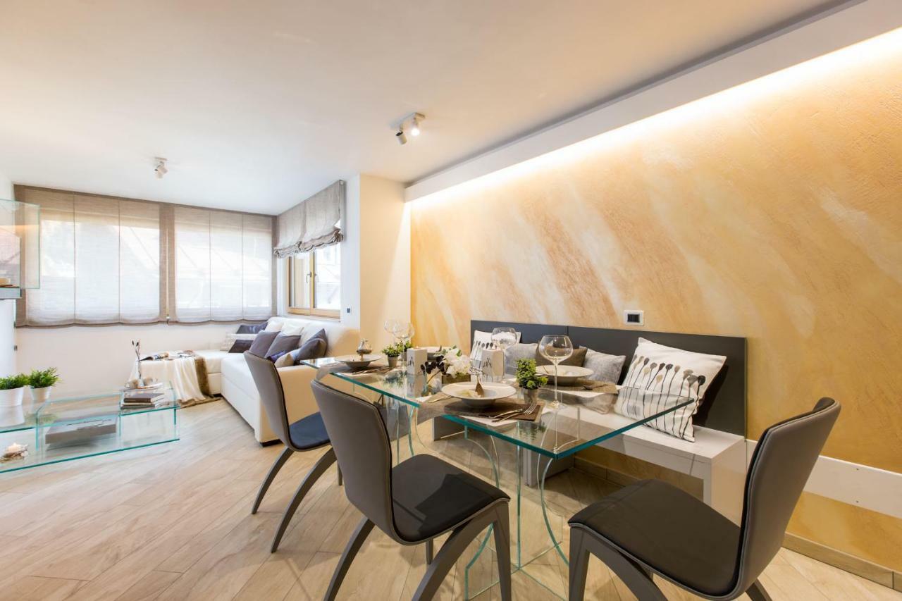 Wellness Fassa Apartment Pozza di Fassa Bagian luar foto
