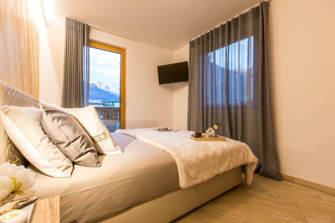 Wellness Fassa Apartment Pozza di Fassa Bagian luar foto