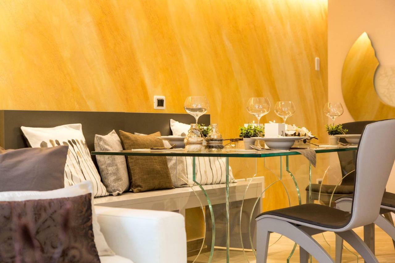 Wellness Fassa Apartment Pozza di Fassa Bagian luar foto