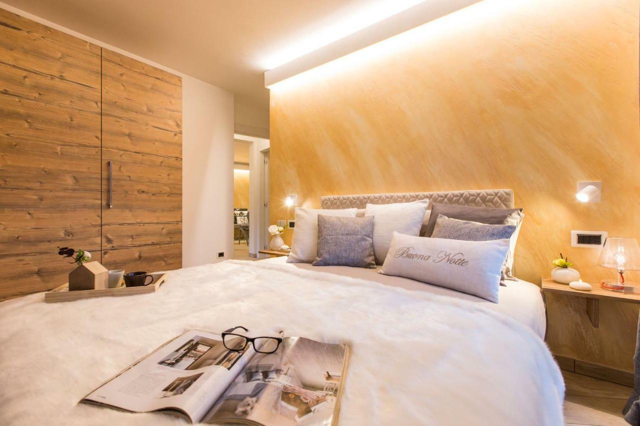 Wellness Fassa Apartment Pozza di Fassa Bagian luar foto